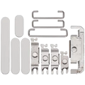 Hard Buttons (Power / Volume / Switch) For iPhone 16 Pro / 16 Pro Max (White Titanium)