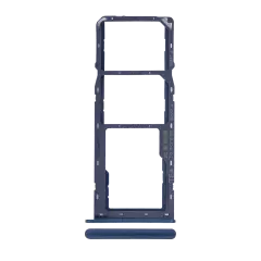 Dual Sim Card Tray For Samsung Galaxy A10s (A107 / 2019) / A20s (A207 / 2019) (Blue)