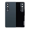 Back Cover Glass With Camera Lens For Samsung Galaxy Z Fold 4 (Service Pack) (Graygreen)