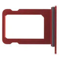 Sim Card Tray For iPhone 13 Mini (Genuine OEM) (Red)