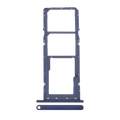 Dual Sim Card Tray For Samsung Galaxy A03S (A037F / 2021) (Blue)