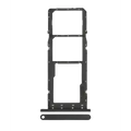 Dual Sim Card Tray For Samsung Galaxy A03S (A037F / 2021) (Black)