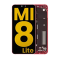 LCD Assembly With Frame For Xiaomi Mi 8 Lite (Refurbished) (Twilight Gold)