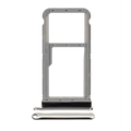 Single Sim Card Tray For Motorola Moto G Fast (XT2045-3 / 2020) (Pearl White)