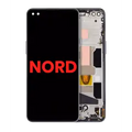 OLED Assembly With Frame For OnePlus Nord (Aftermarket Plus) (Gray Onyx)