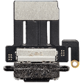 Charging Port Flex Cable For iPad Pro 11" 5th Gen (2024) / Pro 11" 6th Gen (2025) (Aftermarket Plus) (Space Black)