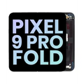 Inner OLED Display Assembly With Frame For Google Pixel 9 Pro Fold (Genuine OEM) (Carbon)