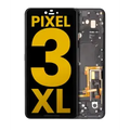 OLED Assembly With Frame For Google Pixel 3 XL (Refurbished) (Just Black)