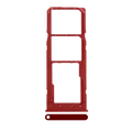 Dual Sim Card Tray For Samsung Galaxy A10 (A105 / 2019) (Red)