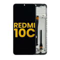 LCD Assembly With Frame For Xiaomi Redmi 10C (Refurbished) (All Colors)