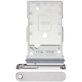 Dual Sim Card Tray For Samsung Galaxy S25 / S25 Plus (Premium) (White)