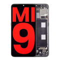OLED Assembly With Frame For Xiaomi Mi 9 (Aftermarket Plus) (Piano Black)