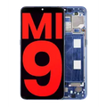 OLED Assembly With Frame For Xiaomi Mi 9 (Aftermarket Plus) (Ocean Blue)