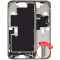 Mid-Frame Housing W/ Small Parts For iPhone 16 Pro Max (US Version) (Used OEM Pull: Grade A) (White Titanium)