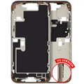 Mid-Frame Housing W/ Small Parts For iPhone 16 Pro Max (US Version) (Used OEM Pull: Grade A) (Desert Titanium)