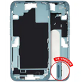 Mid-Frame Housing W/ Small Parts For iPhone 16 Plus (US Version) (Used OEM Pull: Grade A) (Teal)
