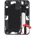 Mid-Frame Housing W/ Small Parts For iPhone 16 Plus (US Version) (Used OEM Pull: Grade A) (Black)