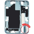 Mid-Frame Housing W/ Small Parts For iPhone 16 (US Version) (Used OEM Pull: Grade A) (Teal)