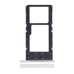 Sim Card Tray For Samsung Galaxy Tab A7 Lite 8.7" (T220) (2021) (WiFi Version) (Silver)