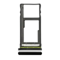 Single Sim Card Tray For Motorola One Vision (XT1970 / 2019) / P50 (XT1970 / 2019) (Black)