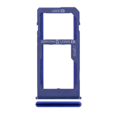 Dual Sim Card Tray For Samsung Galaxy A60 (A606 / 2019) (Seawater Blue)