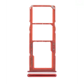 Dual Sim Card Tray For Samsung Galaxy A71 (A715 / 2020) (Red)