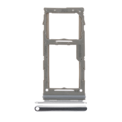 Single Sim Card Tray For Samsung Galaxy A71 5G (A716 / 2020) (Prism Cube Silver)