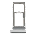 Single Sim Card Tray For Samsung Galaxy S10 Lite (Prism White)