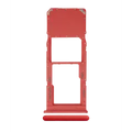 Single Sim Card Tray For Samsung Galaxy A12 (A125 / 2020) (Red)