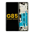 OLED Assembly With Frame For Motorola Moto G85 (XT2427-3 / 2024) (Refurbished) (Cobalt Blue)