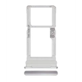 Dual Sim Card Tray For Motorola Moto G 5G (XT2113-3 / 2020) (Frosted Silver)