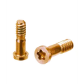 Pentalobe Screws For iPhone 8 / 8 Plus / SE (2020) / SE (2022) (Gold) (10 Pack)