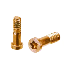 Pentalobe Screws For iPhone 8 / 8 Plus / SE (2020) / SE (2022) (Gold) (10 Pack)