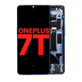 OLED Assembly With Frame For OnePlus 7T (Aftermarket Plus) (Glacier Blue)