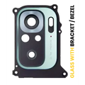 Back Camera Lens With Bracket / Bezel For Xiaomi Redmi Note 10S (Green)
