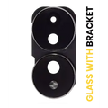 Back Camera Lens With Bracket For Honor 70 (Crystal Silver)