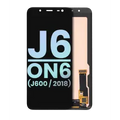 OLED Assembly Without Frame For Samsung Galaxy J6 / On6 (J600 / 2018) (Service Pack) (Black)