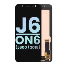 OLED Assembly Without Frame For Samsung Galaxy J6 / On6 (J600 / 2018) (Service Pack) (Black)