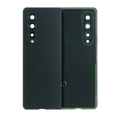 Back Cover Glass With Camera Lens For Samsung Galaxy Z Fold 3 5G (Premium) (Phantom Green)