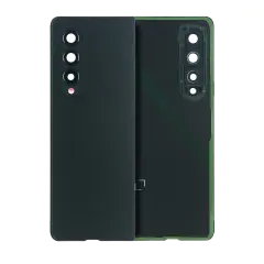 Back Cover Glass With Camera Lens For Samsung Galaxy Z Fold 3 5G (Premium) (Phantom Green)