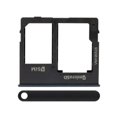 Single Sim Card Tray For Samsung Galaxy A10e (A102 / 2019) (Black)