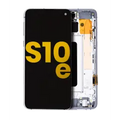 OLED Assembly With Frame For Samsung Galaxy S10E (Refurbished) (Prism White)