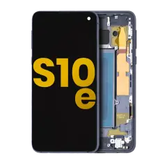 OLED Assembly With Frame For Samsung Galaxy S10E (Refurbished) (Prism Black)