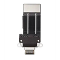 Charging Port Flex Cable For iPad Pro 11" 3rd Gen (2021) / Pro 11" 4th Gen (2022) / iPad Pro 12.9" 5th Gen (2021) / Pro 12.9" 6th Gen (2022) (Space Gray) (Premium)