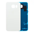 Back Cover Glass For Samsung Galaxy S6 (Service Pack) (White)