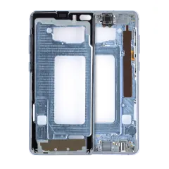 Mid-Frame Housing For Samsung Galaxy S10 Plus (With Small Parts) (Prism Blue)