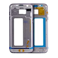 Mid-Frame Housing For Samsung Galaxy S7 Edge (With Small Parts) (Black)