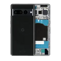 Back Housing For Google Pixel 7 Pro (Genuine OEM) (Obsidian)