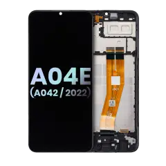 LCD Assembly With Frame For Samsung Galaxy A04E (A042 / 2022) (Service Pack) (All Colors)
