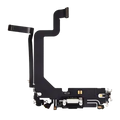 Charging Port Flex Cable For iPhone 14 Pro Max (Used OEM Pull) (Space Black)